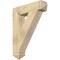 Ekena Millwork Traditional Arts & Crafts Rough Sawn Bracket, Douglas Fir, 6"W x 28"D x 36"H BKT06X28X36TRA03RDF - alternate 1